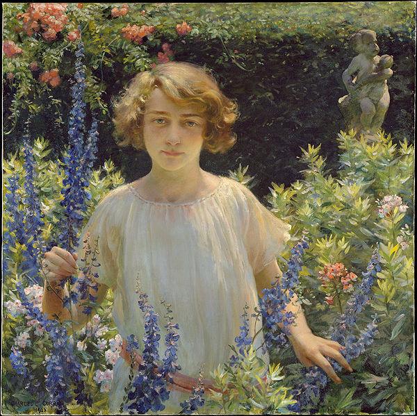 Charles Courtney Curran Betty Newell Germany oil painting art